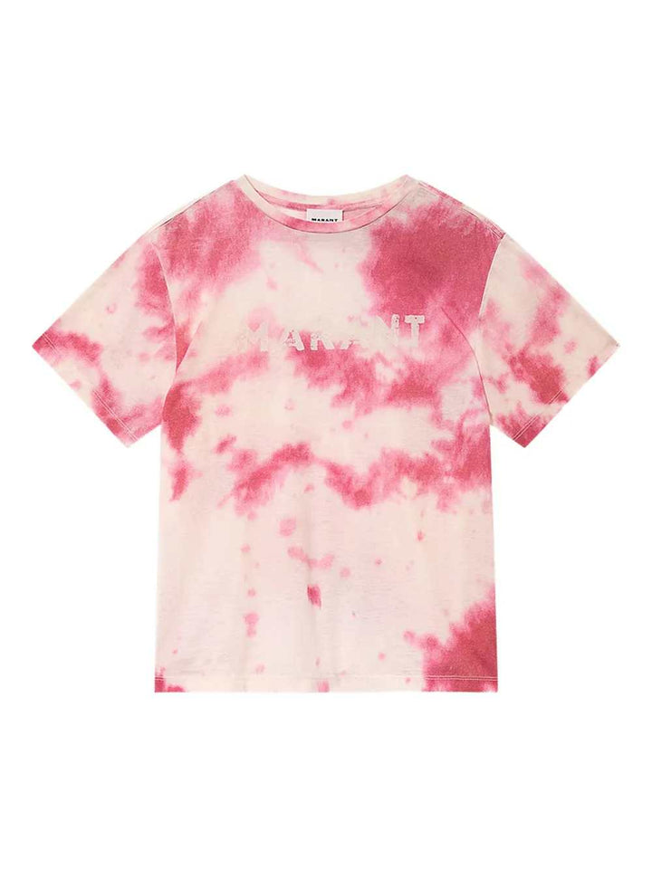 Marant ÉToile T-shirts - Pink & Purple | ec537e1f65be0629fffc6bb2253c3cf2c9f6673c