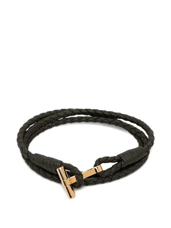 Braided T-Bar Bracelet