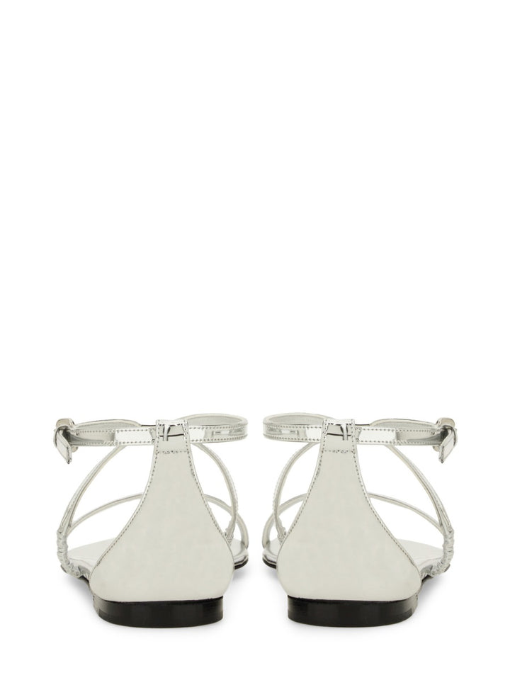 Alexander McQueen Sandals - Silver | Wanan Luxury