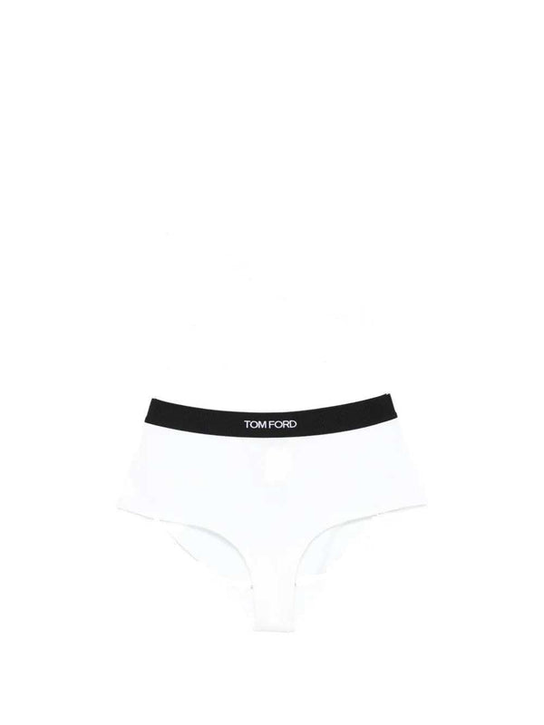 Briefs With Logo Waistband