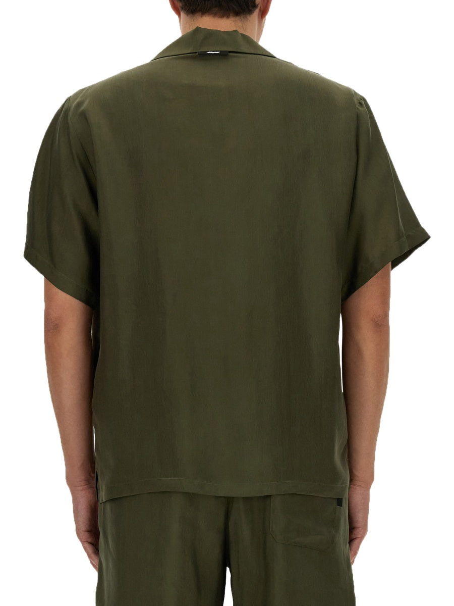 MSGM Shirts - Green | Wanan Luxury