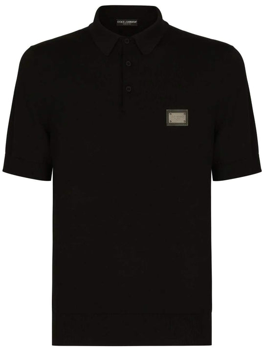 Virgin Wool Polo With Logo