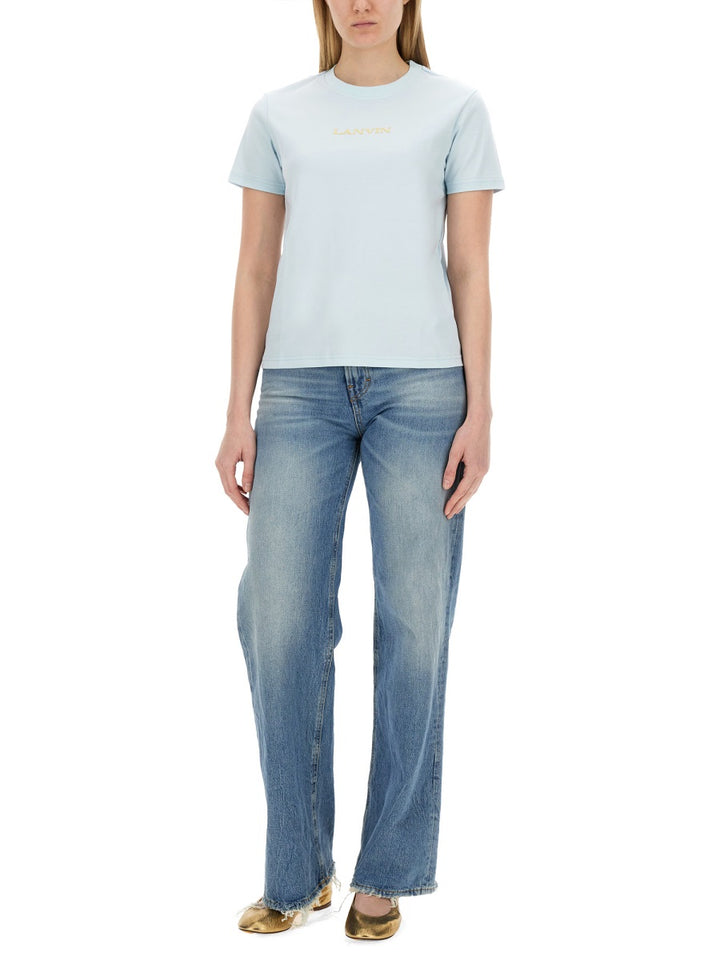 Lanvin T shirts - Light Blue | Wanan Luxury