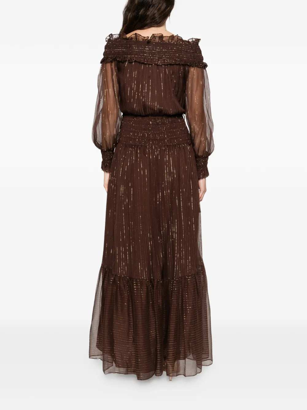 Self-Portrait DRESS - Brown | e88034fc90d927b7fb7b49bb8b0c3964a249de8b