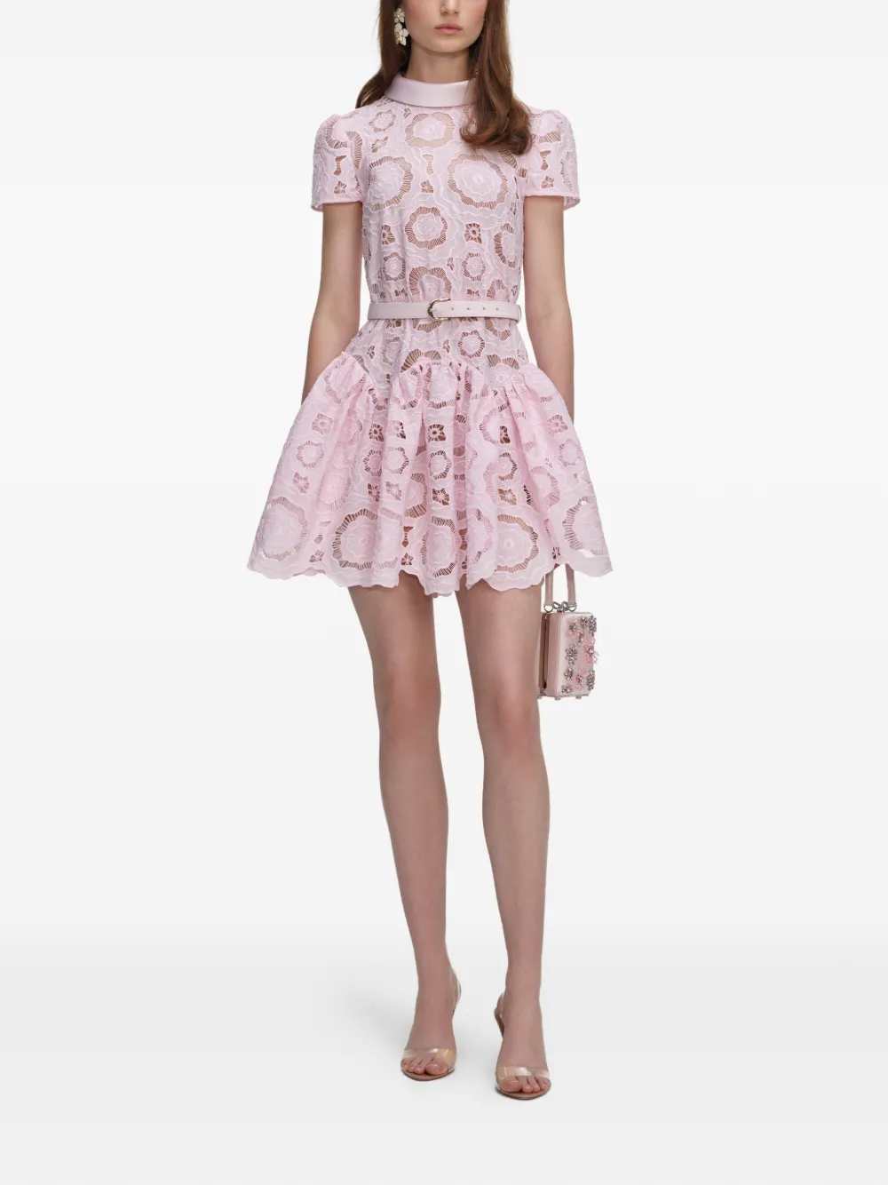 Self-Portrait DRESS - Pink & Purple | 258aa4b41b1771c9fbc25739848a441fcfed096e