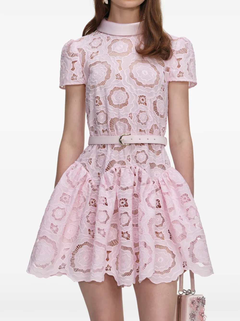 Self-Portrait DRESS - Pink & Purple | afde0552c5b5253fd3583b4ddc4f485b31d44ec2