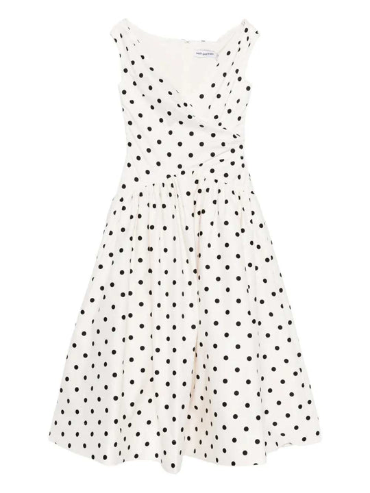 Polka Dot Midi Dress