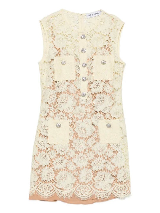 Short Dress With Embellishment