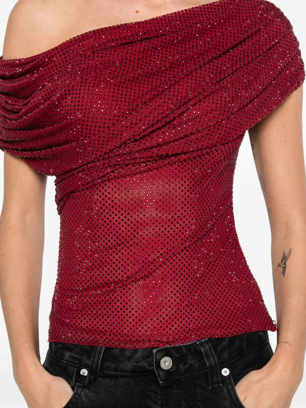 Self-Portrait TOP - Red | 9227a933a63744094f9f3efe66a602af407a8db3