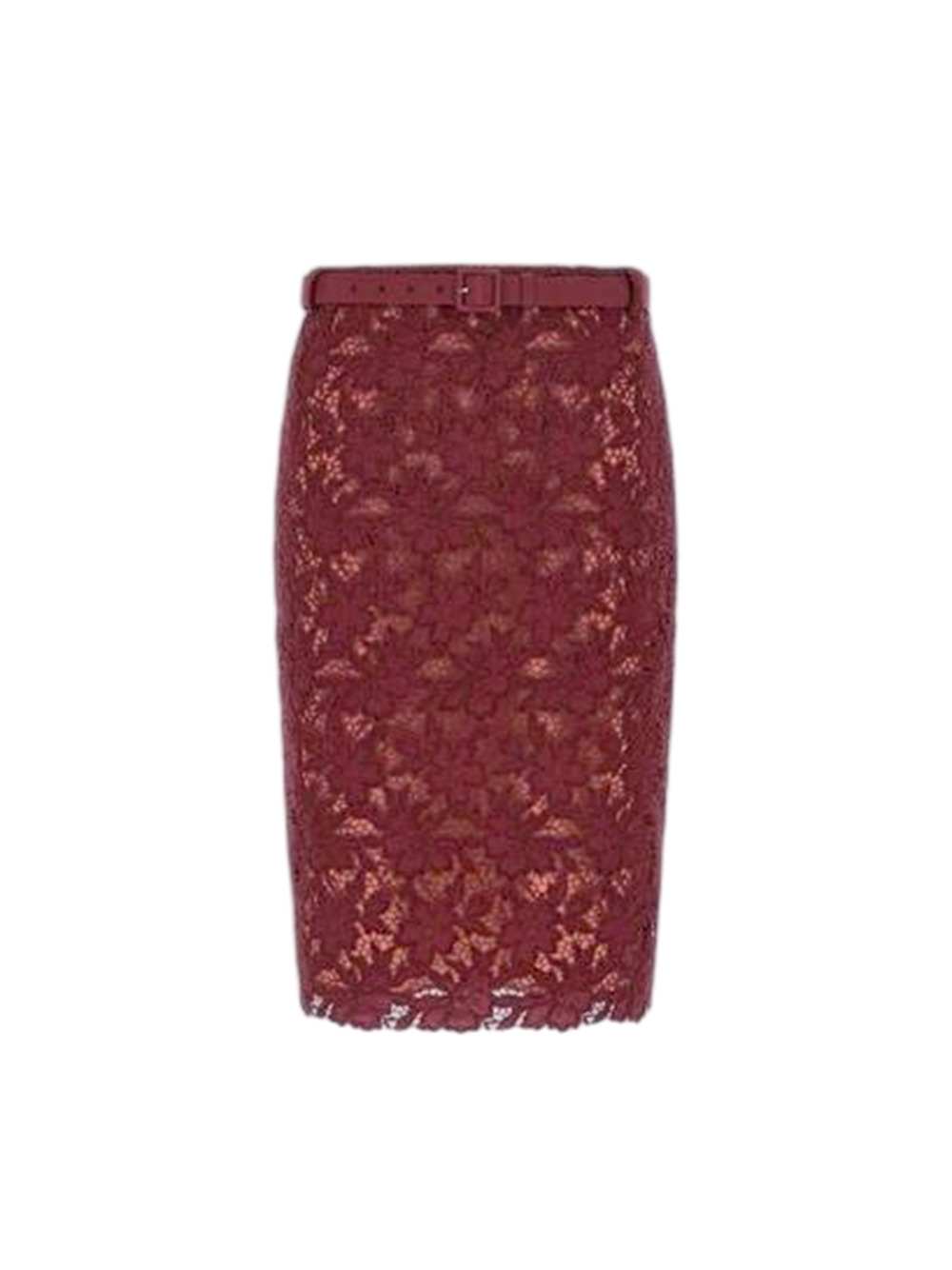 Self-Portrait SKIRT - Red | d3d507837fba04d6360900fc12dbaa01c1fe664a