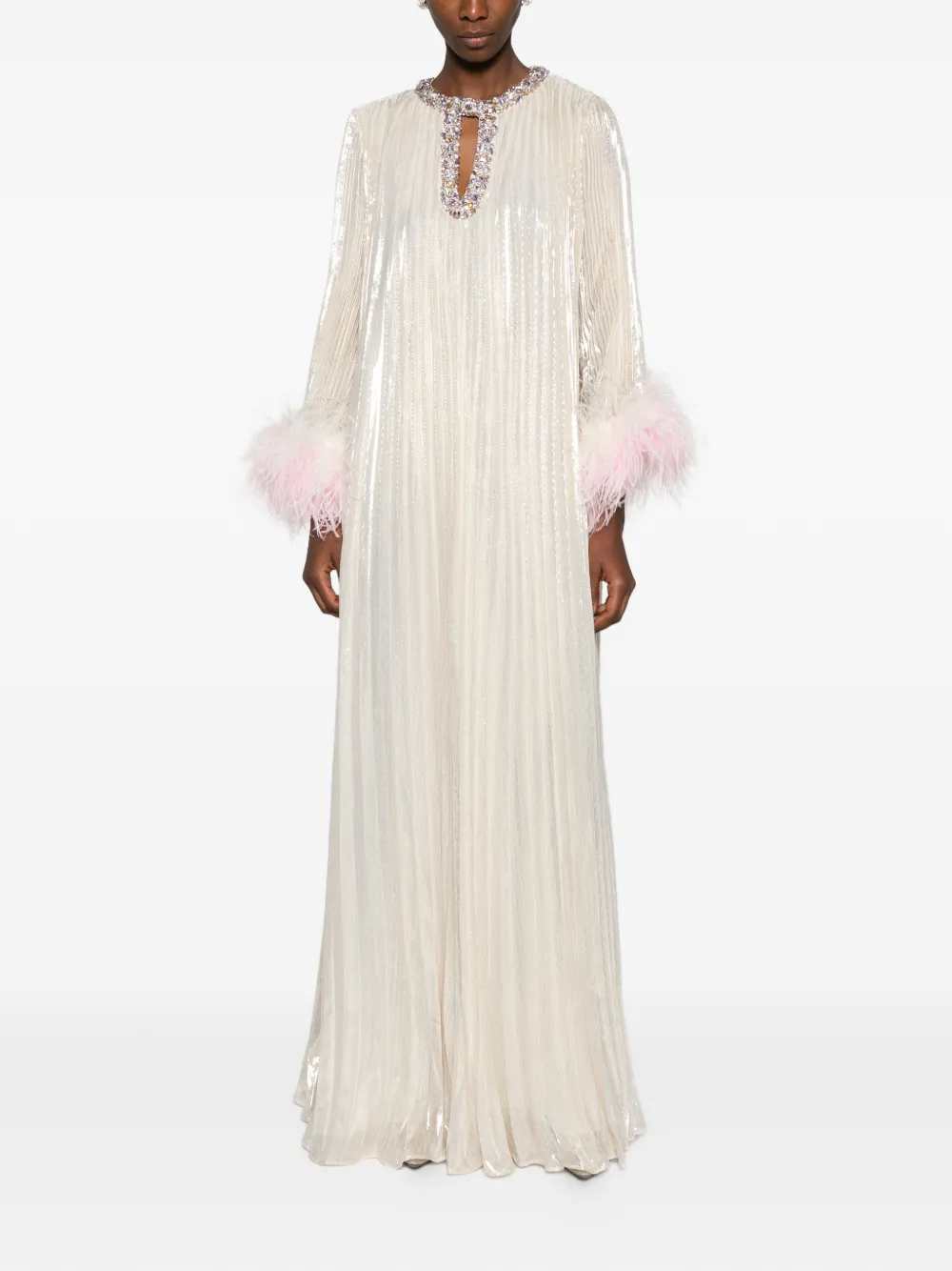 Self-Portrait DRESS - Nude & Neutrals | 76ee6a44dfe556607c63f595884773647a0fa706