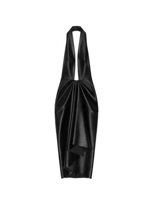 Long Draped Dress