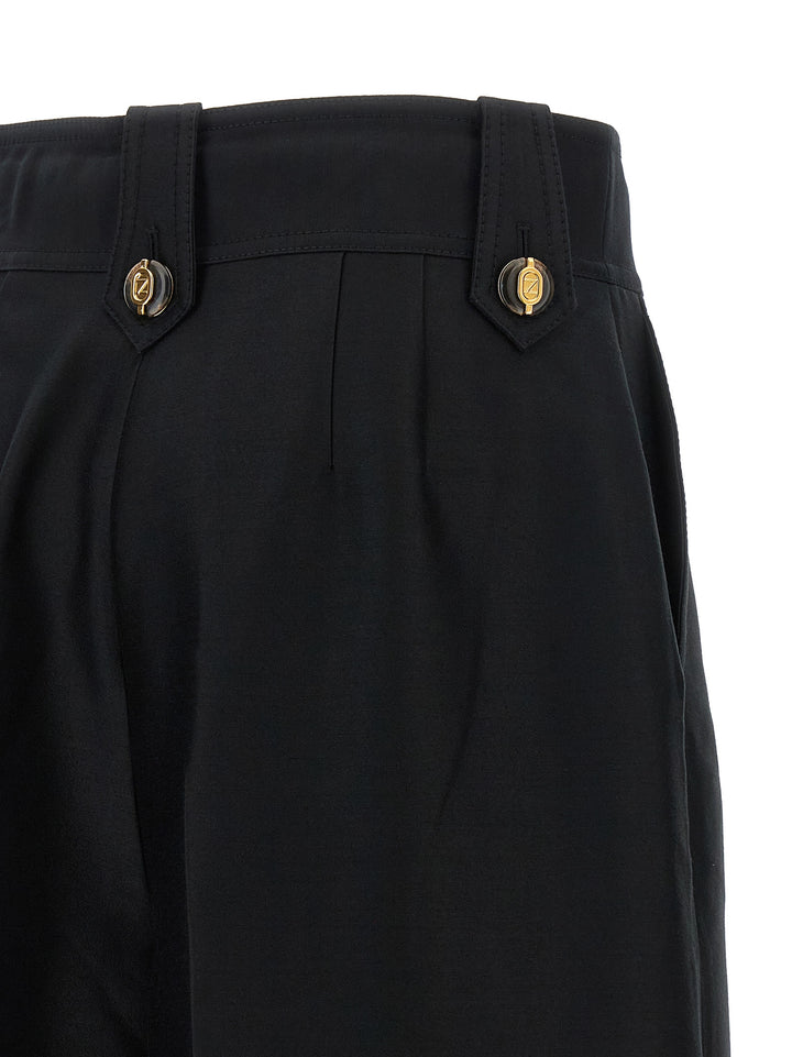 Zimmermann Valiant Pants - Black | b4d222f90660bb3be6244b48e6eb5897956df941