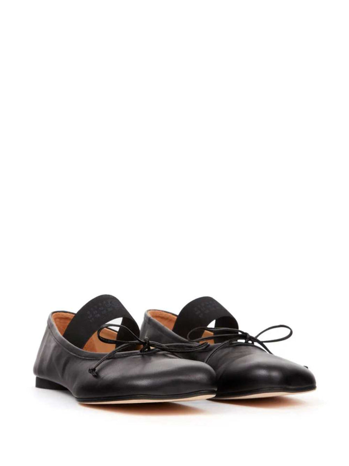 Mm6 Maison Margiela Ballerinas - Black | 4b4881cc2e66805546f7d8090e260a9ddcaa8420