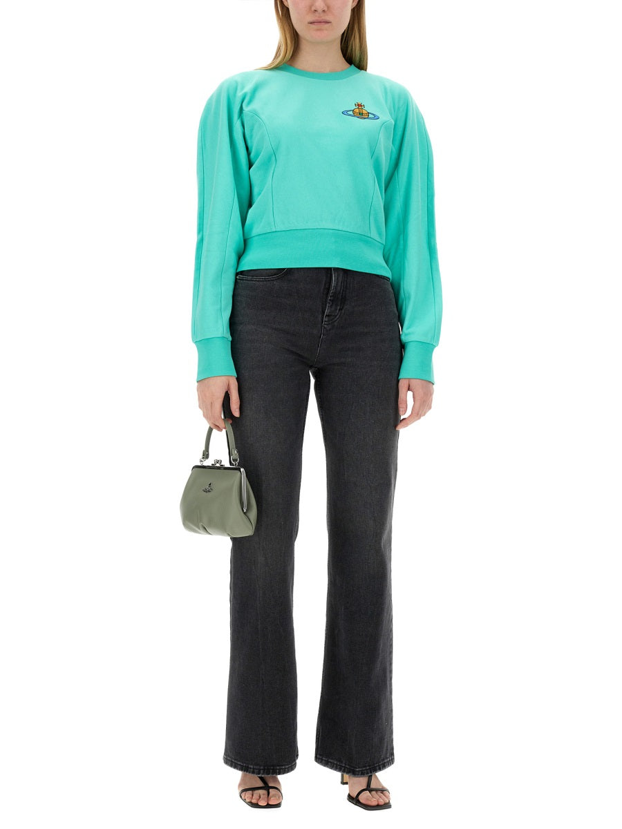 Vivienne Westwood Sweatshirts - Azure | f3262106d6c7385e0382cb1855f6dcb20b2dade9