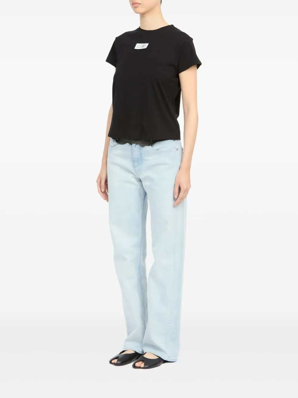 Mm6 Maison Margiela TSHIRT - Black | 66acc9c169893fa03c6e03846aa24805f32f0c74