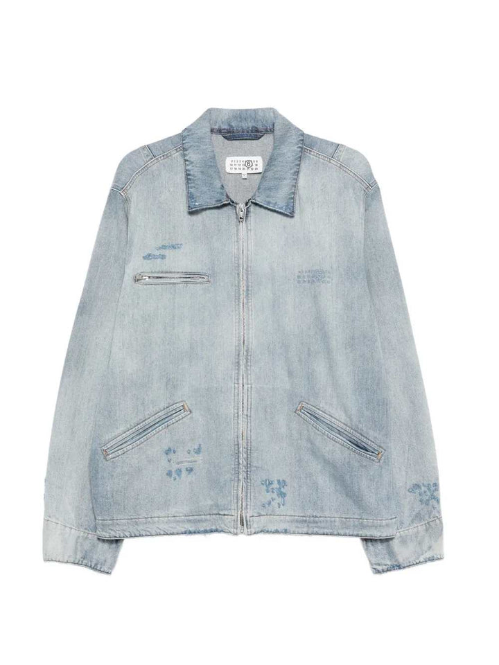 Mm6 Maison Margiela JACKET - Blue | b346ddf04bac398129cdc30ba14f889815789a7e