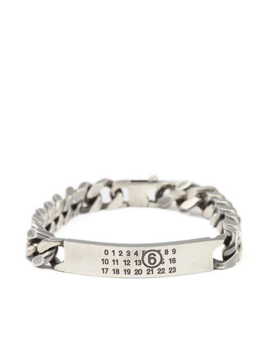 Chain Bracelet With Engraved Logo