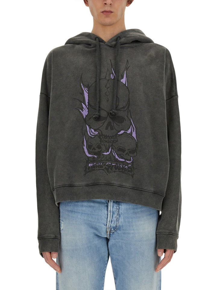 Acne Studios Sweatshirts - Black | b8262ac3c4a57f717009f9b8d8f65e4e72b9ed87