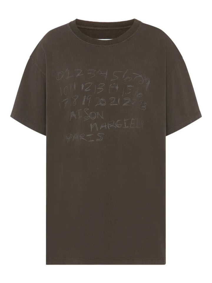 Maison Margiela TSHIRT - Brown | d7f57503aa242969349a55f3d0ab4fe714fb4b3d