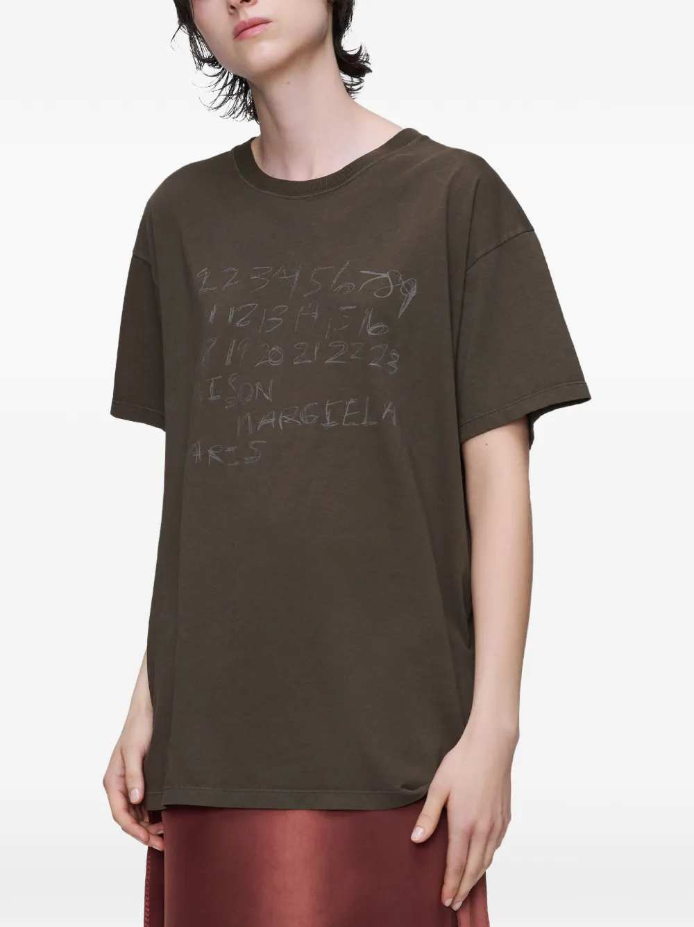 Maison Margiela TSHIRT - Brown | 3cf11d007417f106b1f9d84ea469c64e8cd218b9