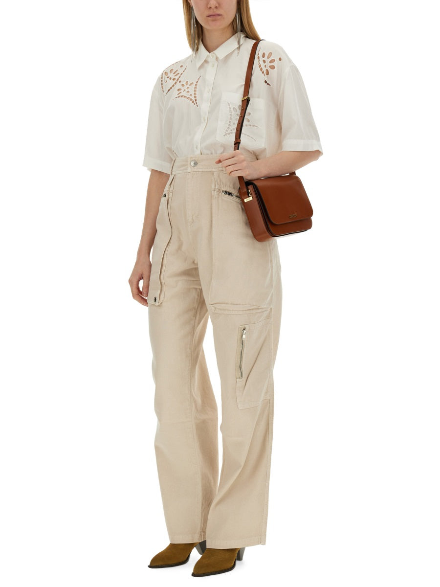 Isabel Marant Pants - Neutral | Wanan Luxury