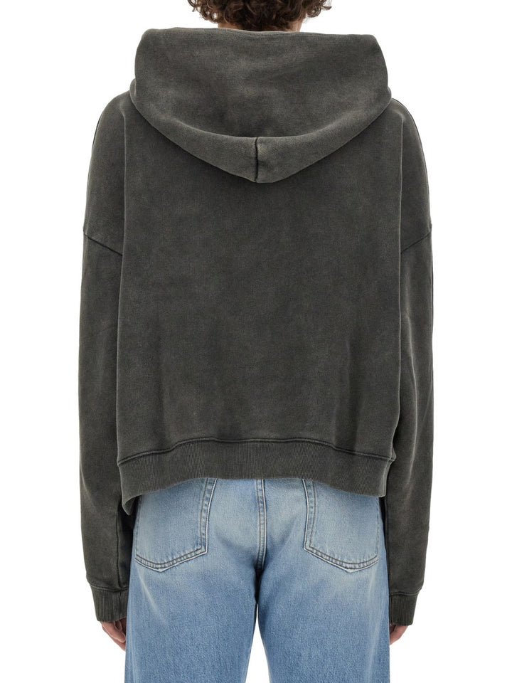 Acne Studios Sweatshirts - Black | 4c90f9a8b74a94719a37eeec95f017b9215e1b1b