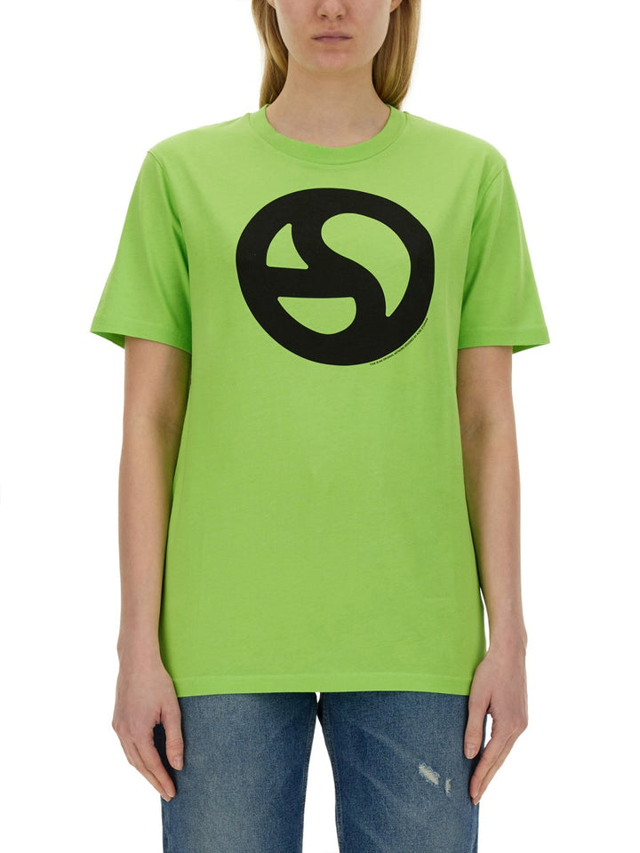 Acne Studios T shirts - Green | 591f413430cde1be81ae91f731436d3a019c9e48