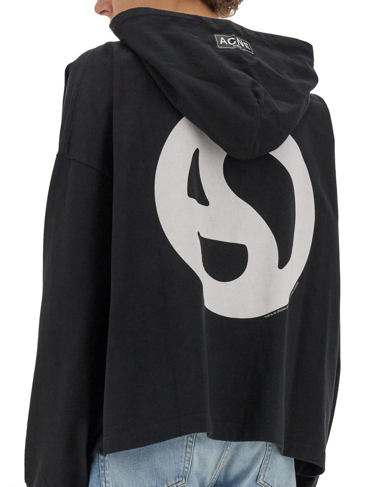 Acne Studios Sweatshirts - Black | 933c6de1b43308082e29ff3c208baa47e46eb853