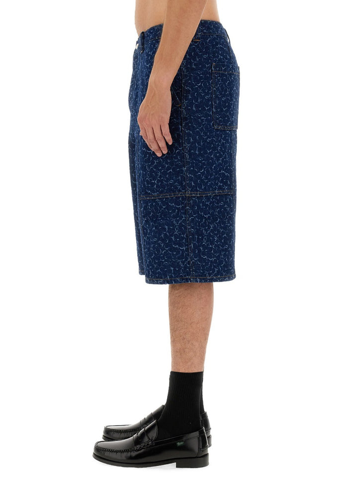 Maison Kitsuné Shorts - Blue | Wanan Luxury