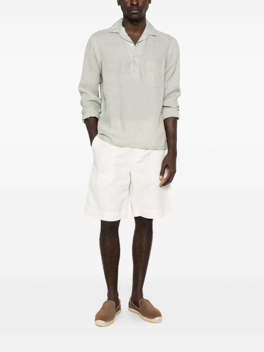 Lardini SHIRT - Green | da164f29697314ef68540defed80845a1c3b9487