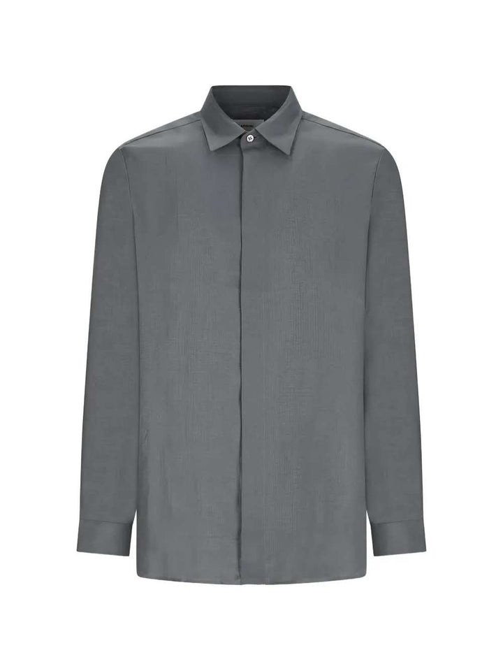Lardini SHIRT - Grey | 7b686633cd3fb741462556a88b41f011c197c813