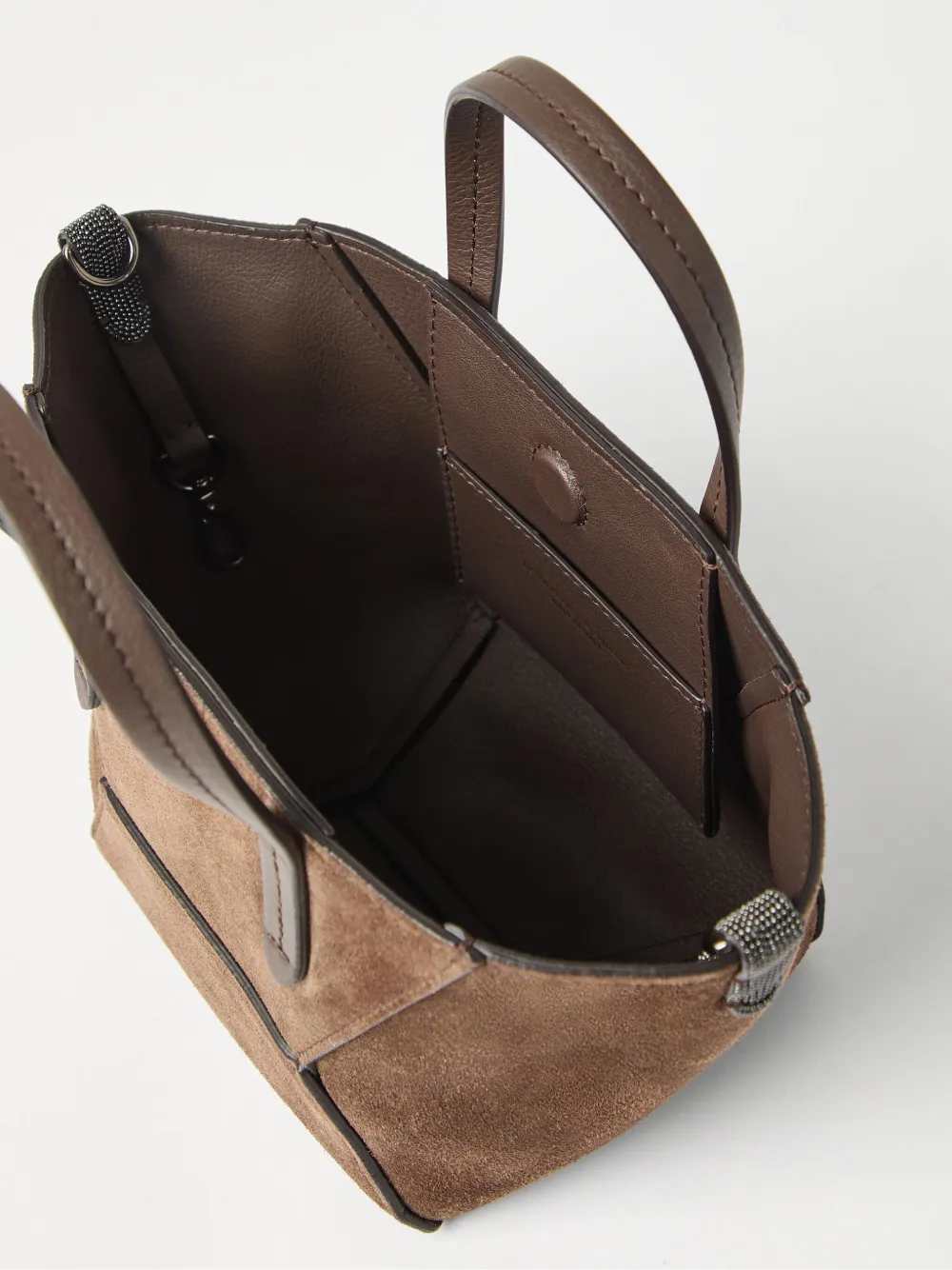 Brunello Cucinelli Handbag - Brown | 3f01cfdc0f8457d15e890fc2d81d25e60685eeb5
