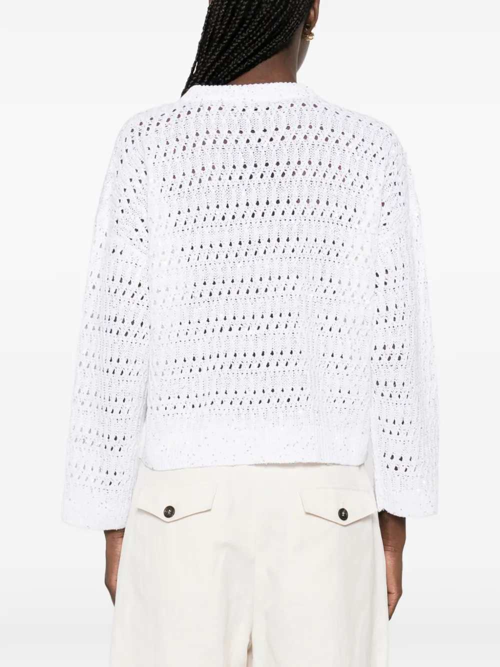 Brunello Cucinelli SWEATER - White | 4e363a95184a6f79c6afaf574312b488c3bd8fba