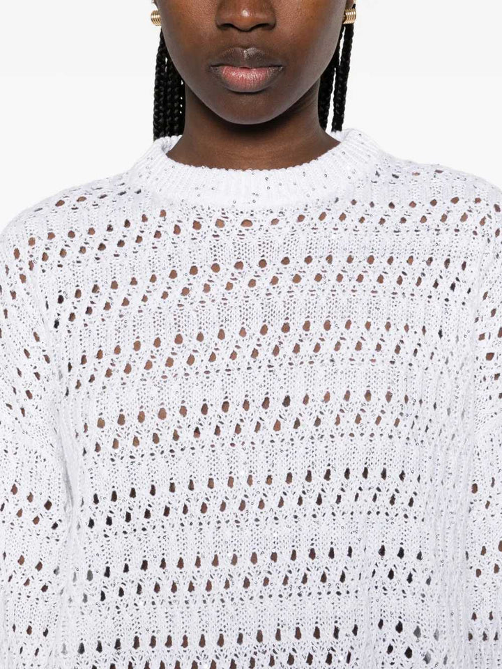 Brunello Cucinelli SWEATER - White | be8f422c42ea9f1210971807f149efe47f379bb1