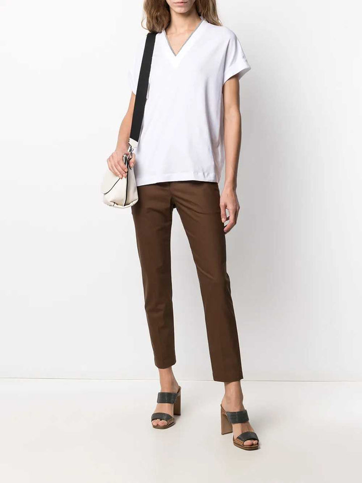Brunello Cucinelli T-shirts - White | 0fcbd9f9bc4f0488cdf3e209995e892cf7abfa0f
