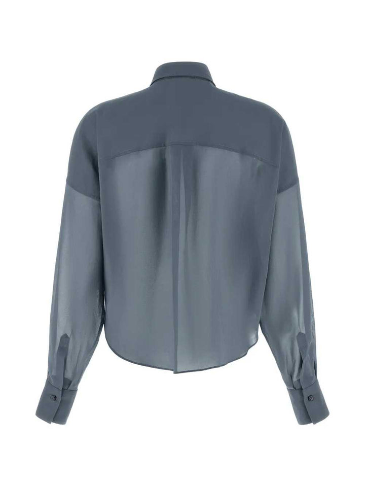 Brunello Cucinelli SHIRT - Blue | e1aca6e9fb1dbb917ea655b285645d1ae23c60a6