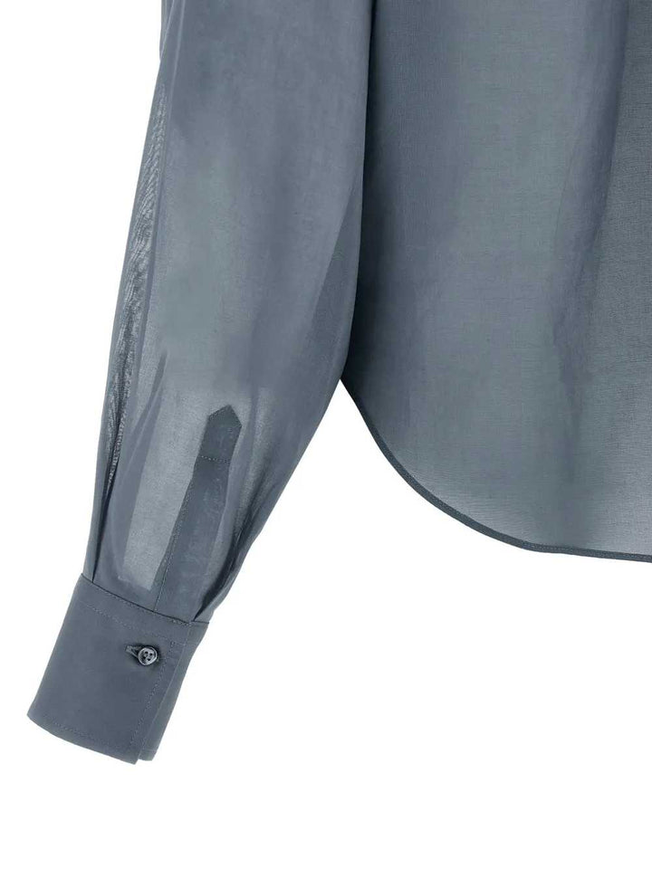 Brunello Cucinelli SHIRT - Blue | 7d23d03c29185c115a123ec150d19cc340a5cd8e