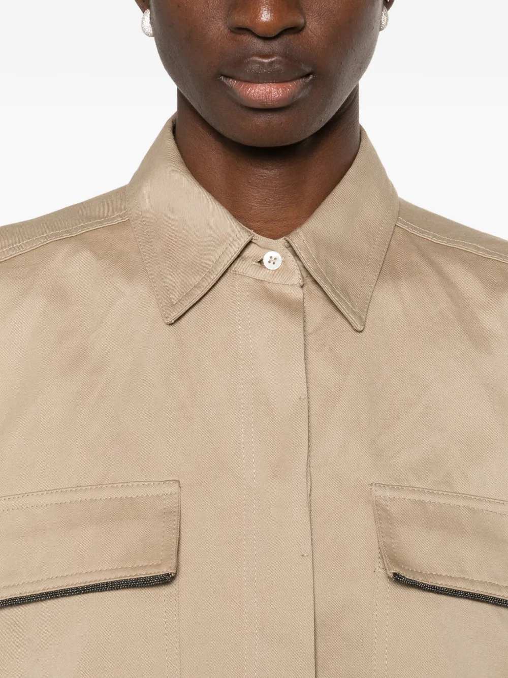 Brunello Cucinelli SHIRT - Brown | acd9f9b4803927222b6ffbd2fa69015e3c269878