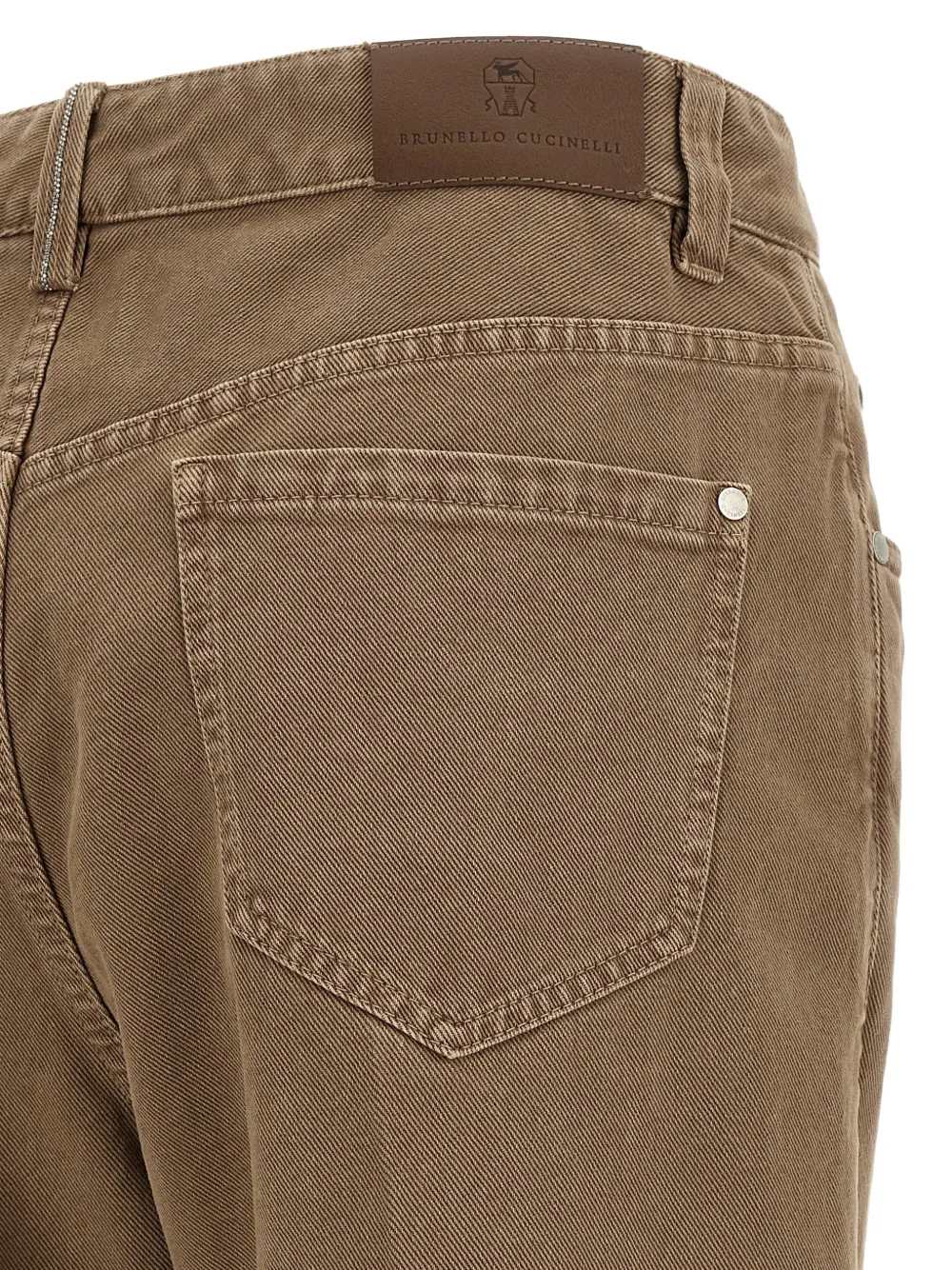 Brunello Cucinelli PANTS - Brown | 642d06c3814946a0cb2abd992a976527b162e696