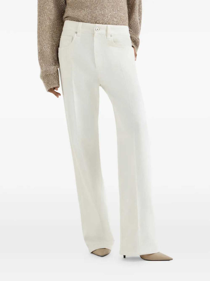 Brunello Cucinelli PANTS - White | 9c1c845ea6a39237503a633f0175f4bbfc64edd7