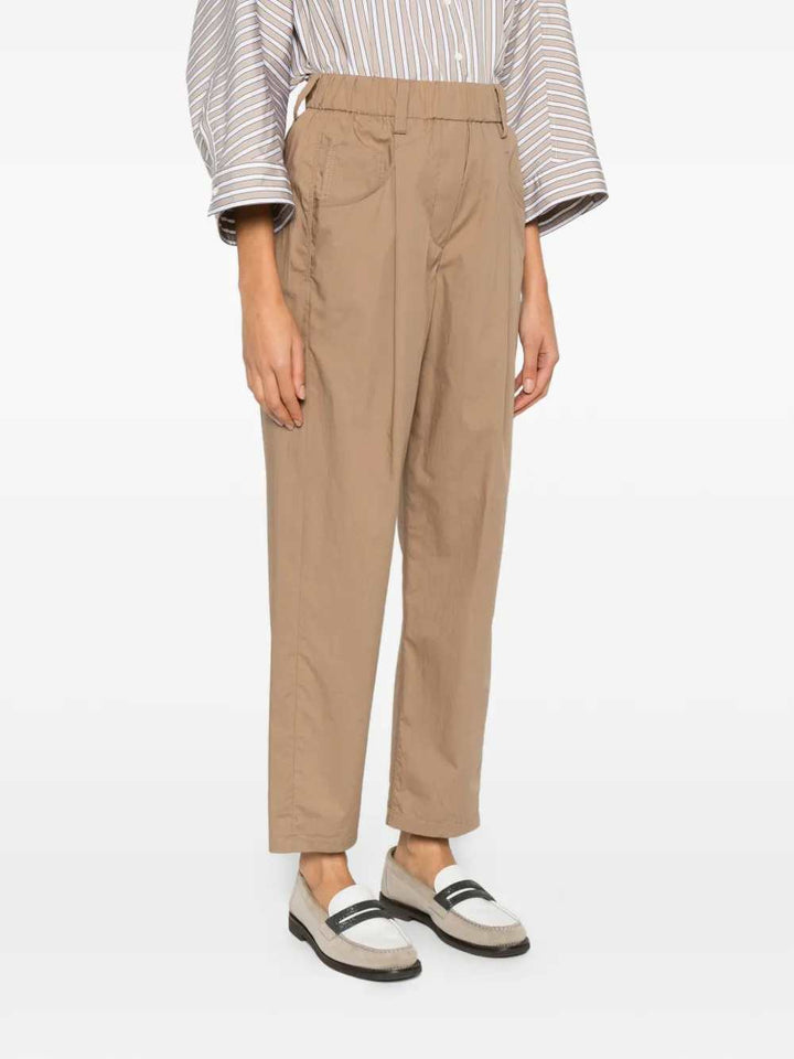 Brunello Cucinelli Regular & straight leg - Brown | b144c7d702c2b5d2a22ae03a22512f5954962b43