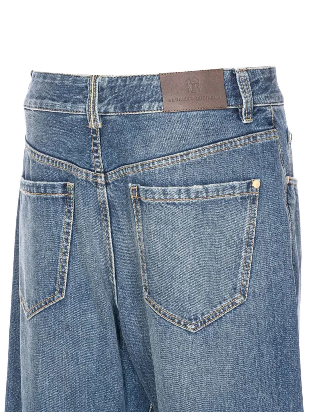 Brunello Cucinelli PANTS - Blue | 7ff1333b00cff1d88af6e223f3f64efce486eaf2