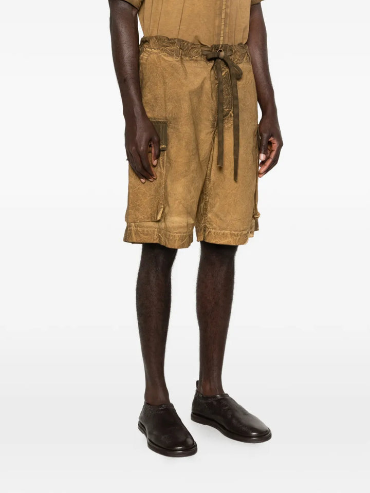 Uma Wang SHORTS - Yellow & Orange | a8b59f4f4a57d3e77f71a0d906b612c60a64b9b7