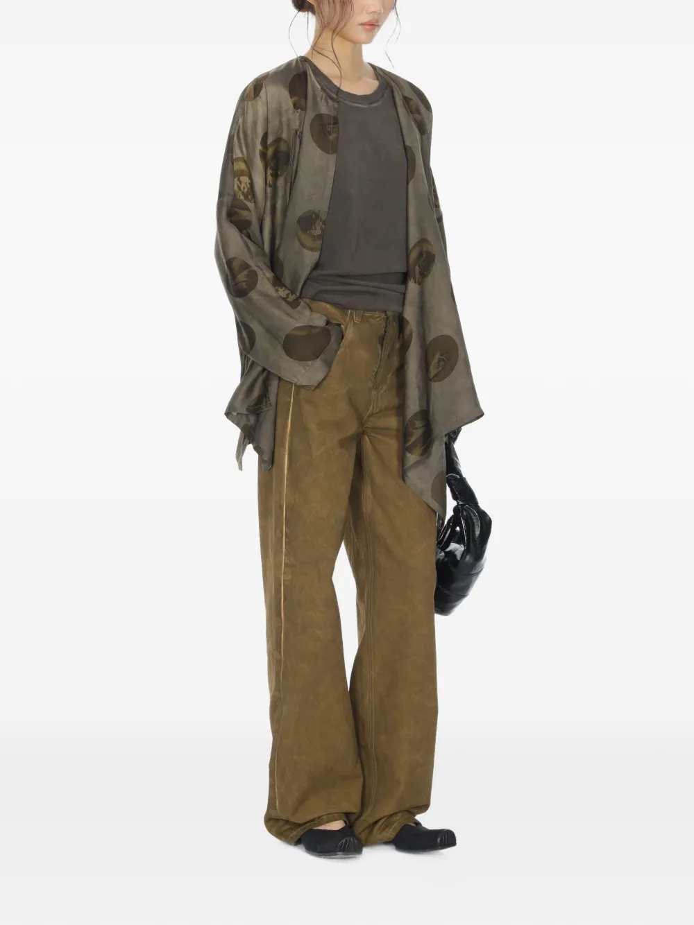 Uma Wang TOP - Grey | 3dafdc0c56a16baea2c8696e150c8d1ec8abdb0a