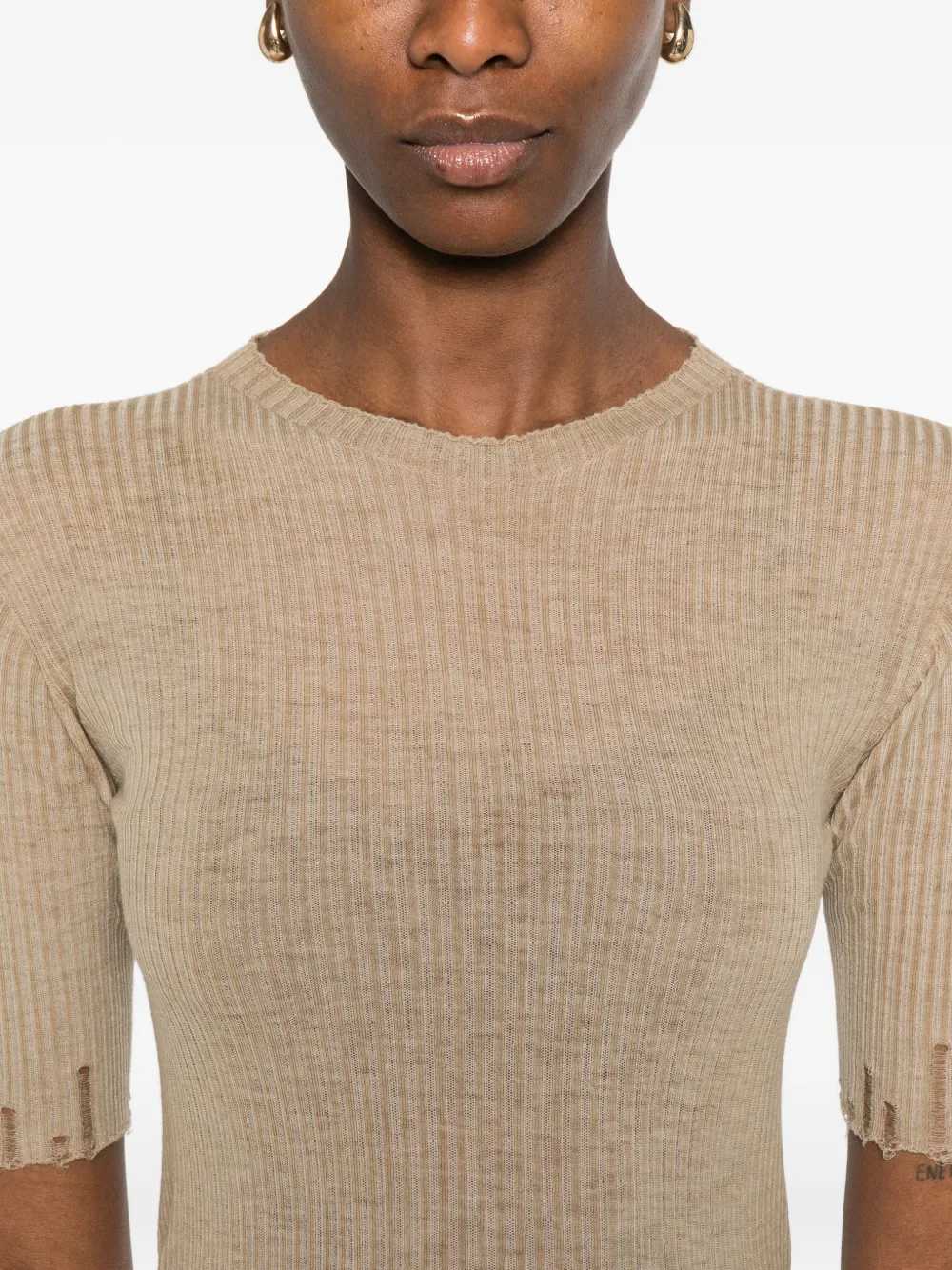 Uma Wang TOP - Brown | 43864a1f03a49cc186ba4c7868b36352f2dada53