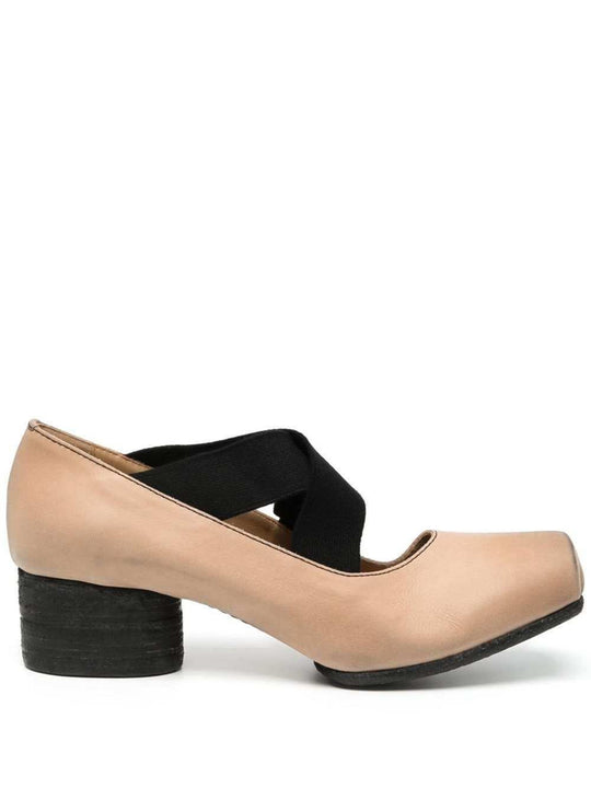 40mm Square-Toe Ballet Flats