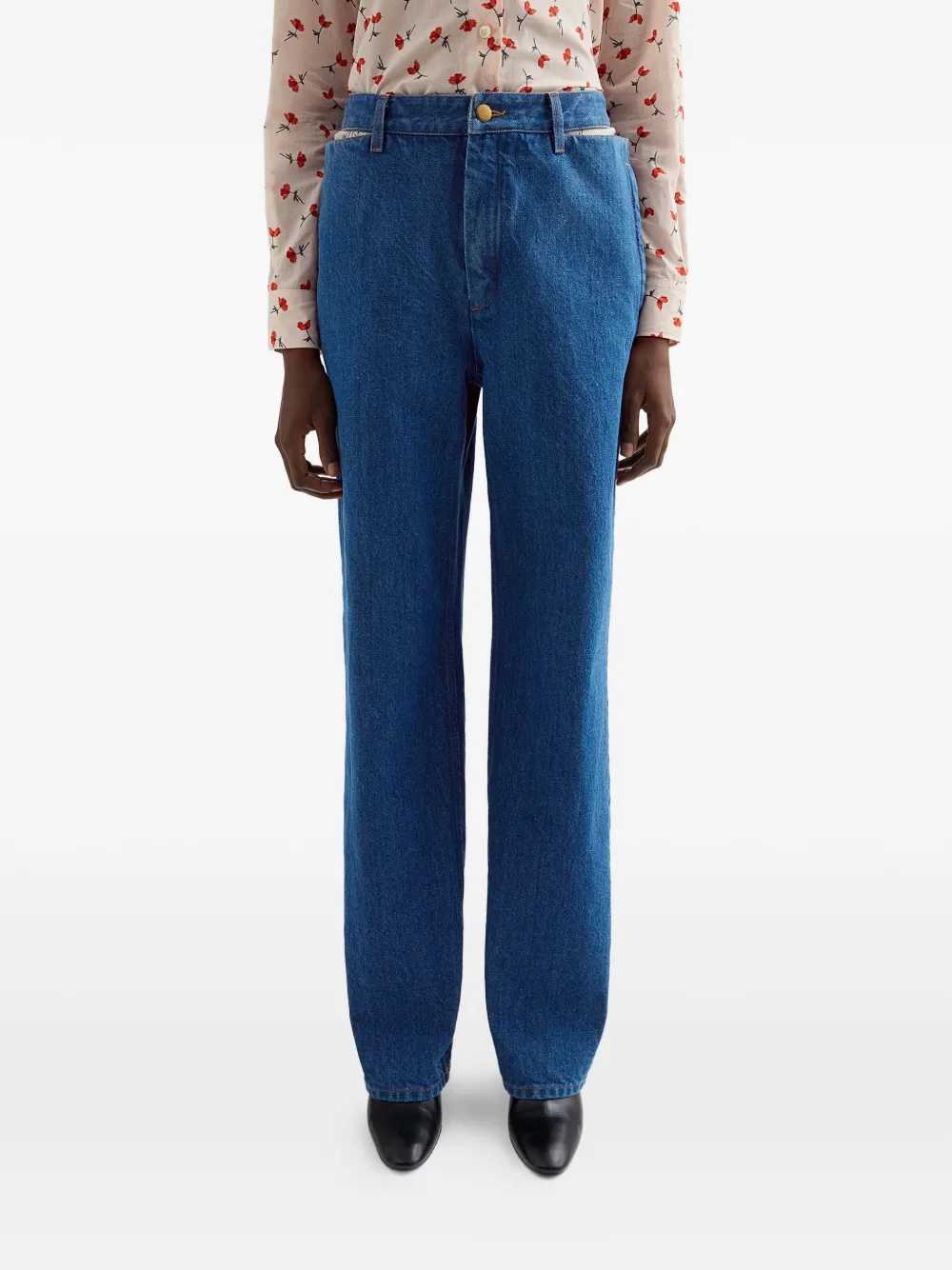 Jil Sander PANTS - Blue | 5f8e1335fb9ce052f6989502d2cded4f51fd9c95
