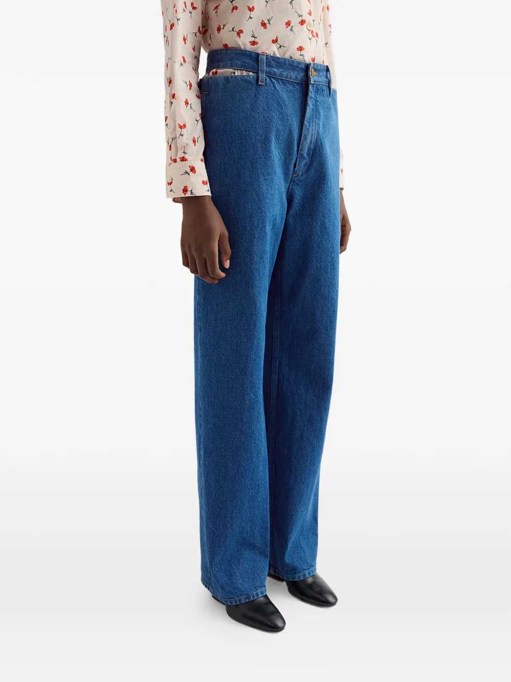Jil Sander PANTS - Blue | b5d43b5867a2154857da5af3a9a2bd5849805309