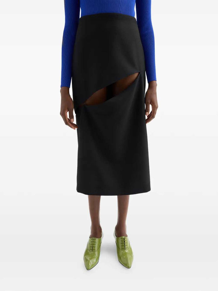 Jil Sander SKIRT - Black | 5ad85a702671bee97d59254f6466c2c0ac5283ec